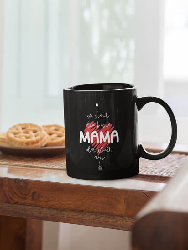 Mama Tasse Geschenkidee für die beste werdende Mutter