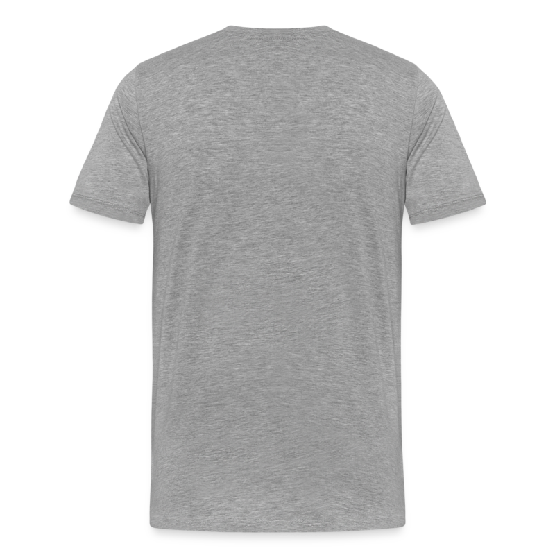 Männer Premium T-Shirt Hinten
