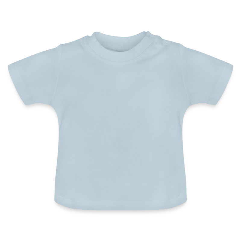 Baby Bio-T-Shirt mit Rundhals Vorne