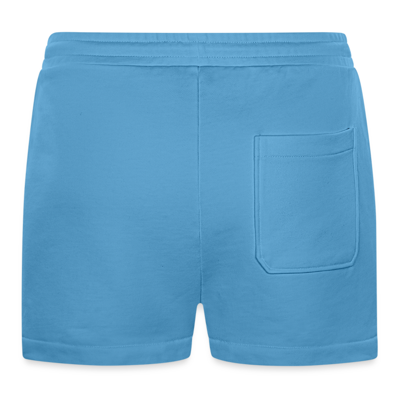 Organic Relaxed Cropped Shorts Made in EU Hinten