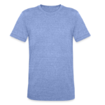 Unisex Tri-Blend T-Shirt von Bella + Canvas Vorne