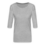 Frauen Premium 3/4-Arm Shirt Vorne