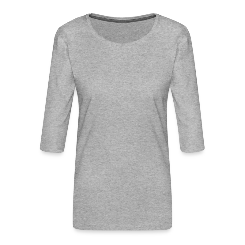 Frauen Premium 3/4-Arm Shirt Vorne