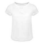 Mädchen-T-Shirt mit Raffungen Vorne